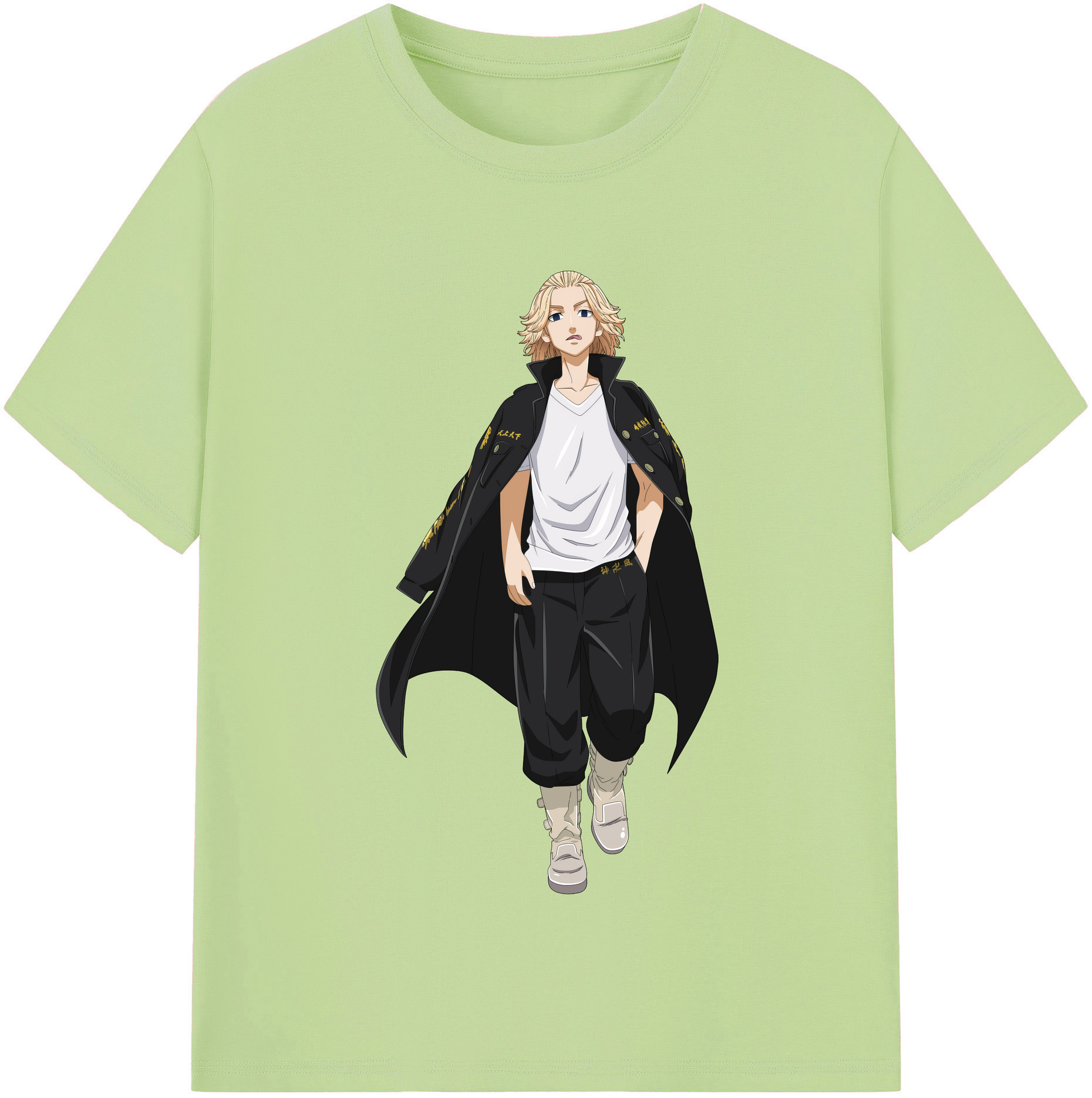 （画像用） 東京リベンジャーズ Tokyo Revengers 綿100％半袖Tシャツ（フロントプリント）